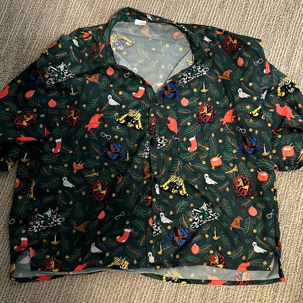 Vinco| Harry Potter Christmas Hawaiian Shirt